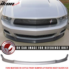 Load image into Gallery viewer, 2010-2012 Ford Mustang V6 S Style Front Bumper Lip Chin Spoiler PU