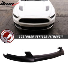 Load image into Gallery viewer, 2015-2017 Ford Mustang Front Lip SplitterUnder Chin Spoiler PU