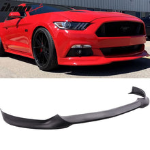 Load image into Gallery viewer, 2015-2017 Ford Mustang ST Style Unpainted Front Bumper Lip Spoiler PU