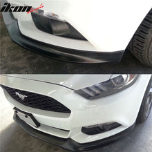 Load image into Gallery viewer, 2015-2017 Ford Mustang ST Style Unpainted Front Bumper Lip Spoiler PU