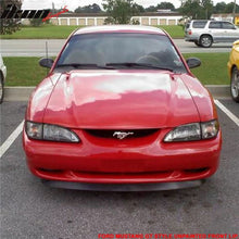 Load image into Gallery viewer, 1994-1998 Ford Mustang GT Style Unpainted Black Front Bumper Lip PU