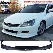 Load image into Gallery viewer, 2006-2007 Honda Accord Coupe HC1 Style Front Bumper Lip Spoiler PP