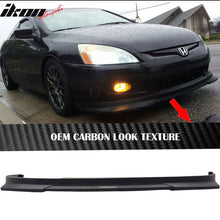 Load image into Gallery viewer, 2006-2007 Honda Accord Coupe HC1 Style CF Print Front Bumper Lip