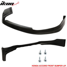 Load image into Gallery viewer, 2006-2007 Honda Accord Sedan HF-P Style Unpainted Front Bumper Lip PU