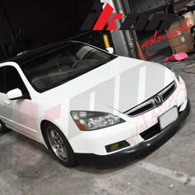 Load image into Gallery viewer, 2006-2007 Honda Accord Sedan HF-P Style Unpainted Front Bumper Lip PU
