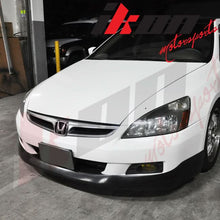 Load image into Gallery viewer, 2006-2007 Honda Accord Sedan HF-P Style Unpainted Front Bumper Lip PU