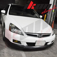 Load image into Gallery viewer, 2006-2007 Honda Accord Sedan HF-P Style Unpainted Front Bumper Lip PU