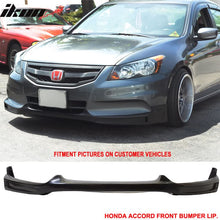 Load image into Gallery viewer, 2011-2012 Honda Accord Sedan Mugen Style Front Bumper Lip Spoiler PU