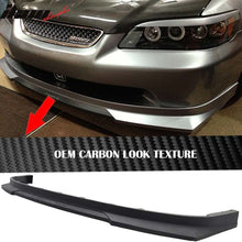 Load image into Gallery viewer, 1998-2002 Honda Accord Sedan HC1 Style Carbon Texture Front Bumper Lip