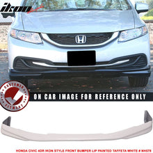 Load image into Gallery viewer, 2013-2015 Honda Civic Sedan 4DR Front Bumper Lip Chin Spoiler PU