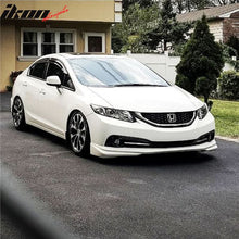Load image into Gallery viewer, 2013-2015 Honda Civic Sedan 4DR Front Bumper Lip Chin Spoiler PU