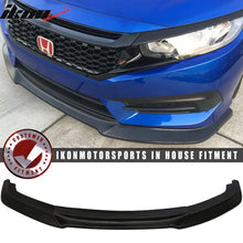 Load image into Gallery viewer, Fits 16-18 Honda Civic Coupe Sedan GT Front Lip &amp; Gloss Mesh Grille