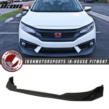 Load image into Gallery viewer, 2016-2018 Honda Civic 2dr Sedan JS Racing Front Bumper Lip Spoiler PU