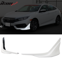Load image into Gallery viewer, 2016-2018 Honda Civic Coupe Sedan Front Bumper Lip Splitter