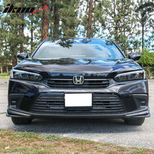 Load image into Gallery viewer, 2022-2024 Honda Civic 11th HPD Style 2PC Front Splitters Painted PP