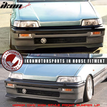 Load image into Gallery viewer, 1988-1991 Honda Civic IKON -2000 Style Front Bumper Lip Spoiler PU