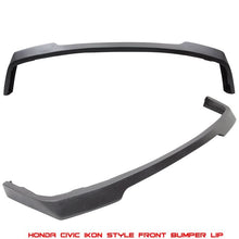 Load image into Gallery viewer, 1988-1991 Honda Civic IKON -2000 Style Front Bumper Lip Spoiler PU