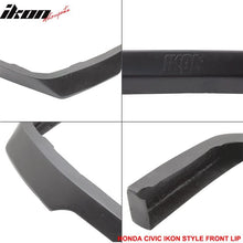 Load image into Gallery viewer, 1988-1991 Honda Civic IKON -2000 Style Front Bumper Lip Spoiler PU