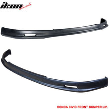 Load image into Gallery viewer, Fits Honda Civic 92-95 EG 2Dr/3Dr Front Bumper Lip + Window Visor