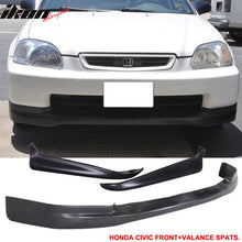 Load image into Gallery viewer, Fits 96-98 Civic 2/CTR Front Bumper Lip + 2PC Rear Bumper Lip Spats