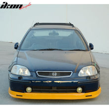 Load image into Gallery viewer, 1996-1998 Honda Civic Mugen Style Painted Orange Front Bumper Lip PU