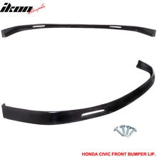 Load image into Gallery viewer, Fits Civic EK 99-00 3Dr BYS Sport Front + Rear Bumper Lip Spoiler PU