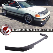 Load image into Gallery viewer, 1988-1991 Honda CRX Coupe IKON Evo Style Front Bumper Lip Spoiler PU