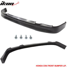 Load image into Gallery viewer, 1990-1991 Honda CRX SI ED9 Coupe CS Style PU Front Bumper Lip Spoiler