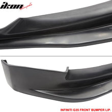 Load image into Gallery viewer, 2003-2007 Infiniti G35 Coupe 2Dr GT Style Front Bumper Lip Spoiler PU