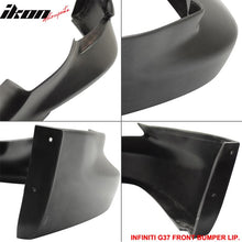 Load image into Gallery viewer, 2010-2011 Infiniti G37 Sedan 4 Door OE Style Front Bumper Lip Spoiler
