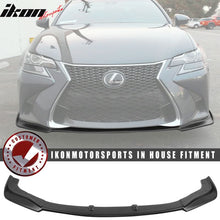 Load image into Gallery viewer, 2016-2019 Lexus GS V2 Style Painted Front Bumper Lip Spoiler Painted