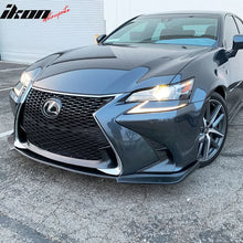 Load image into Gallery viewer, 2016-2019 Lexus GS V2 Style Painted Front Bumper Lip Spoiler Painted