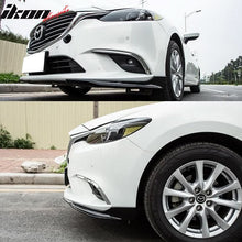 Load image into Gallery viewer, 2016-2017 Mazda 6 Painted Front Bumper Side Splitter Lip Pair ABS