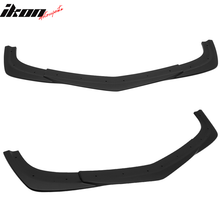 Load image into Gallery viewer, 2012-2014 Benz W204 C63 AMG GH Style Painted Front Bumper Lip ABS