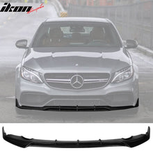 Load image into Gallery viewer, 2019-2020 Benz W205 C-Class Unpainted Front Bumper Lip Splitter PU