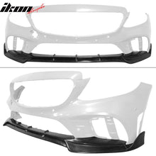 Load image into Gallery viewer, 2019-2020 Benz W205 C-Class Unpainted Front Bumper Lip Splitter PU