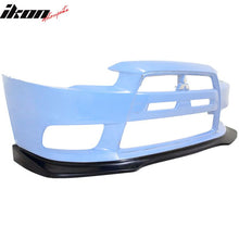 Load image into Gallery viewer, 2008-2015 Mitsubishi Evolution EVO X 10 R Style PU Front Bumper Lip