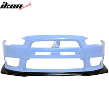 Load image into Gallery viewer, 2008-2015 Mitsubishi Evolution EVO X 10 R Style PU Front Bumper Lip