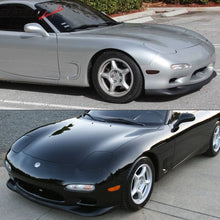 Load image into Gallery viewer, 1993-1997 Mazda RX7 OEM Style Unpainted Black Front Bumper Lip PU 2Dr