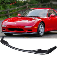 Load image into Gallery viewer, 1993-1997 Mazda RX7 OEM Style Unpainted Black Front Bumper Lip PU 2Dr
