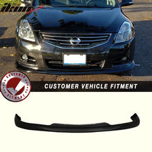 Load image into Gallery viewer, 2010-2012 Nissan Altima Ikon DP Unpainted Front Bumper Lip Splitter PU