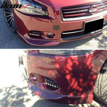 Load image into Gallery viewer, 2009-2015 Nissan Maxima ST Style Unpainted Front Lip Splitter PU