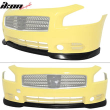 Load image into Gallery viewer, 2009-2015 Nissan Maxima ST Style Unpainted Front Lip Splitter PU