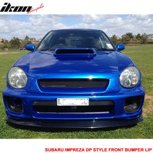 Load image into Gallery viewer, 2002-2003 Subaru Impreza DP Style Unpainted Black Front Bumper Lip PU