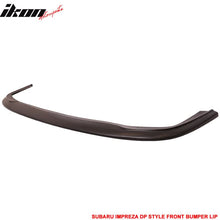 Load image into Gallery viewer, 2002-2003 Subaru Impreza DP Style Unpainted Black Front Bumper Lip PU