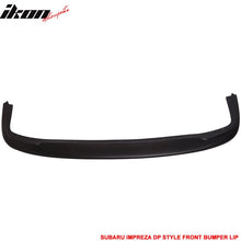 Load image into Gallery viewer, 2002-2003 Subaru Impreza DP Style Unpainted Black Front Bumper Lip PU