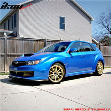 Load image into Gallery viewer, 2008-2010 Subaru Impreza CS style Unpainted Black Front Bumper Lip PU