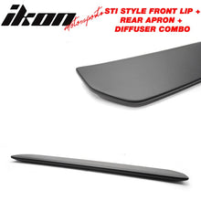 Load image into Gallery viewer, 2015-2017 Subaru WRX STI Front Lip + Rear Aprons + Rear Diffuser