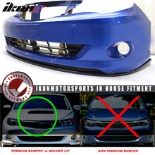 Load image into Gallery viewer, 2008-2010 Subaru Impreza WRX Front Bumper Lip Spoiler Carbon Fiber