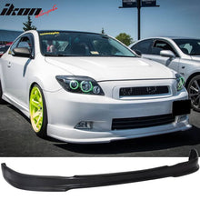 Load image into Gallery viewer, 2005-2010 Scion tC RS Style Unpainted Black Front Bumper Lip PU